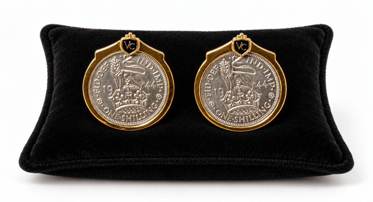 Heritage British Shilling Cufflinks