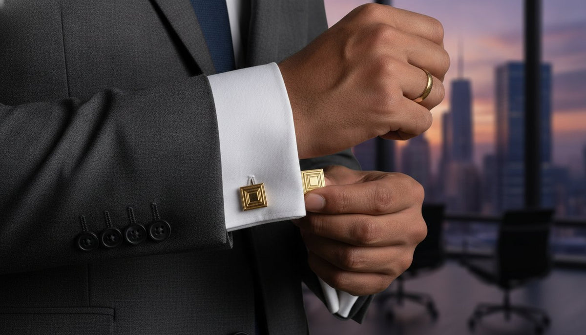 Luxury Gold Cufflinks Guide: British Excellence