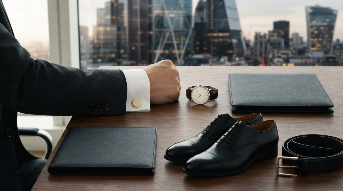 Men's Power Dressing Accessories: 2026 Executive Guide