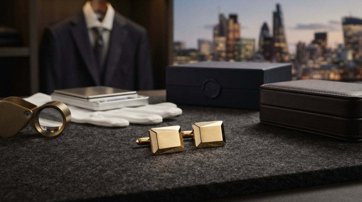Securing Your Legacy: The Definitive Guide to Buying Gold Cufflinks Online